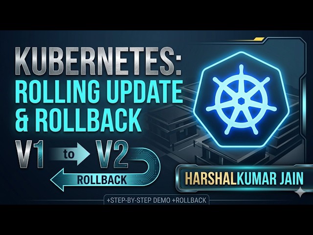 Kubernetes Rolling Update & Rollback Explained | Concept + Demo