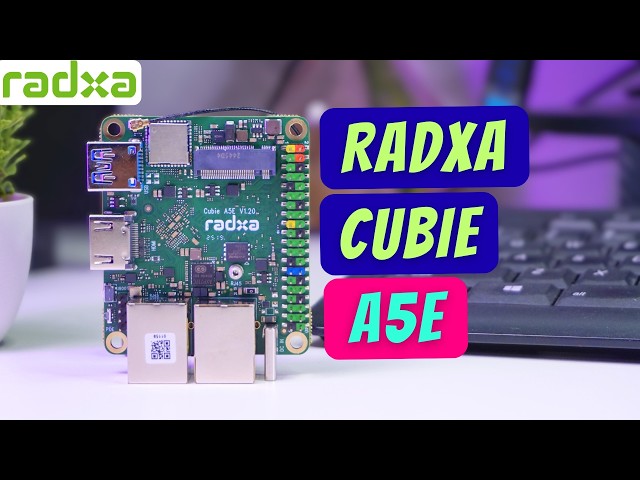 18$ Computer Has All You Need — Radxa Cubie A5E | NVME, Dual Gigabit Port, Wifi 6 | Full Review 🚀