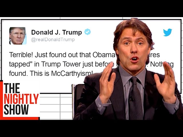 John Bishop Reacts to Donald Trump's Toilet Tweets | The Nightly Show