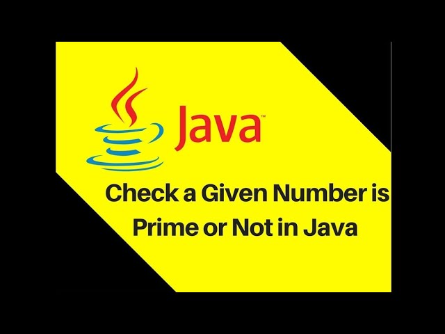 prime number program in java(@muzammil5029 )
