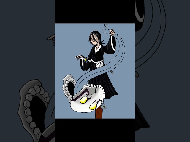 New tablet new piece. Started the long path of watching bleach #bleach #rukia #speedpaint