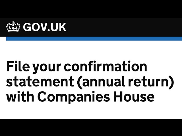 A Guide to Filing Confirmation Statements: Step-by-Step