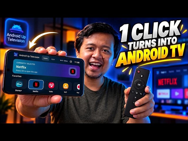Insane! I Built an Android TV Launcher for My Android Phone