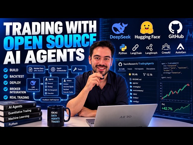 Open Source AI Trading Agents on DeepSeek: Setup to a Broker Order