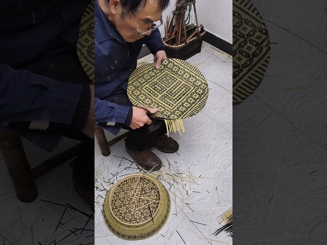 Step-by-Step Woven Bamboo Fan Rim Fitting Tutorial