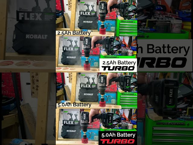Battery Size Matters FLEX TURBO Feel the Difference #short