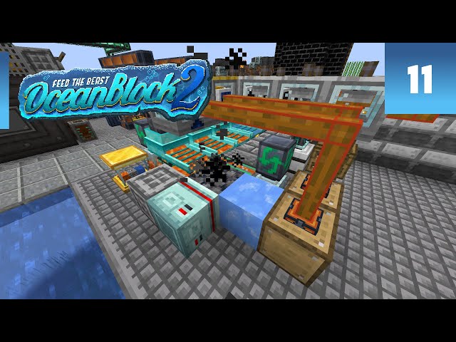 Oceanblock 2 #11 - Farm Animals and Making Basalt