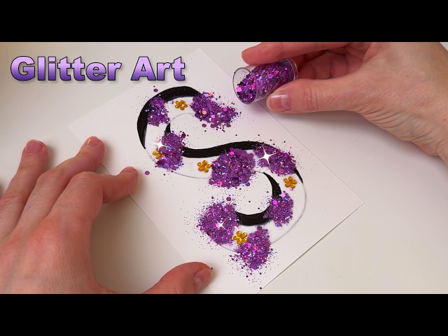 From Glitter & Rhinestones to Creative Art | Letter "S"