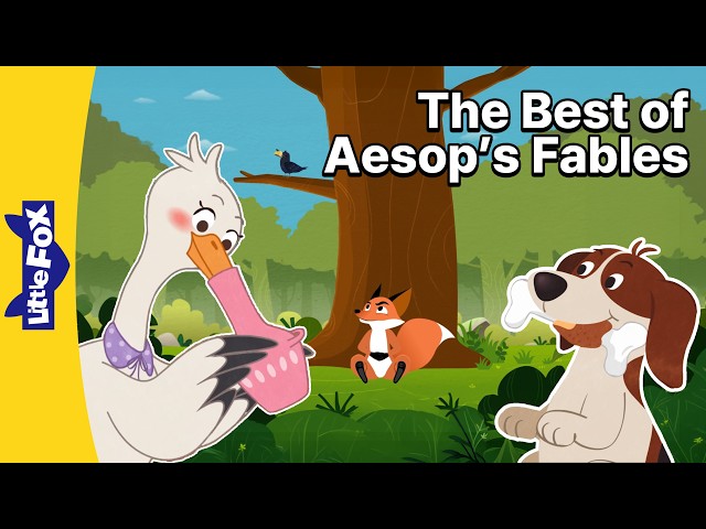 15 Classic Aesop’s Fables  | Timeless Moral Stories for Kids | Little Fox