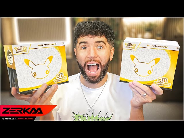 My First Pokemon 30th Anniversary Opening!