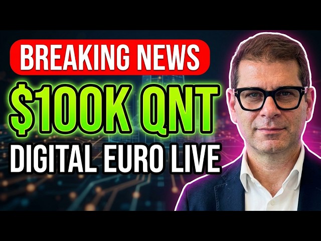💥$100K QNT Quant Network GO LIVE European Central Bank New Digital Architecture!