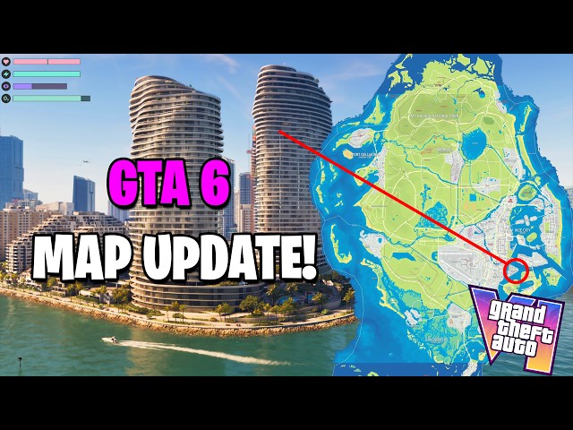 GTA 6 MAP UPDATE! Fully Interactive Map!