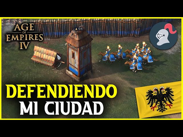 🔥 BAJO ASEDIO en SELVA NEGRA | Partidas multijugador en Age of Empires 4 #aoe4