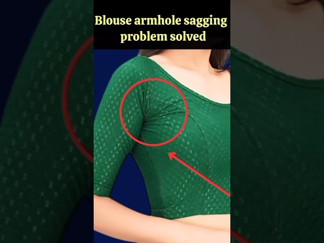Blouse armhole cutting tip #shorts #sewing #blouse #back #trick #tips #stitch #tailoring #diy