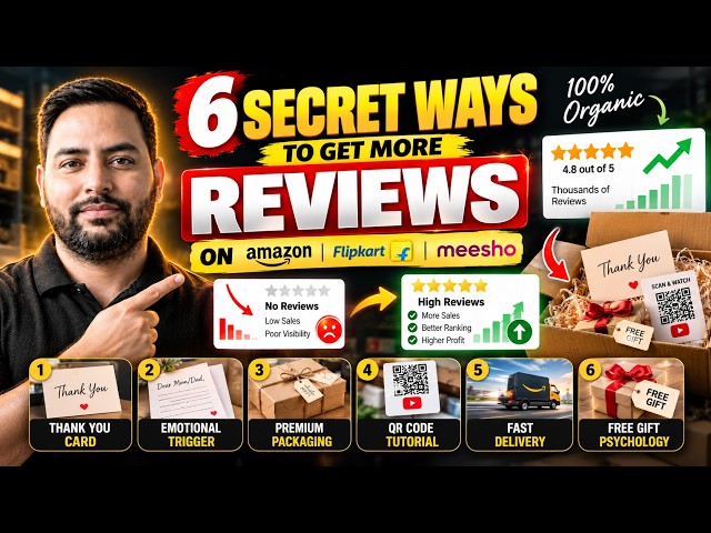 6 Organic Ways to Get More Amazon Reviews Without Breaking Policy | Amazon Seller Tips 2026