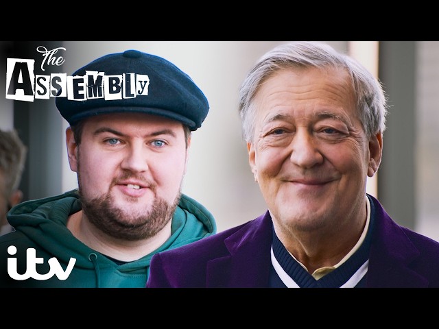 Sir Stephen Fry GRILLED In The Interview of a Lifetime! | The Assembly - S2 Ep.1