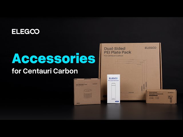 How to Use the Accessories of Centauri Carbon