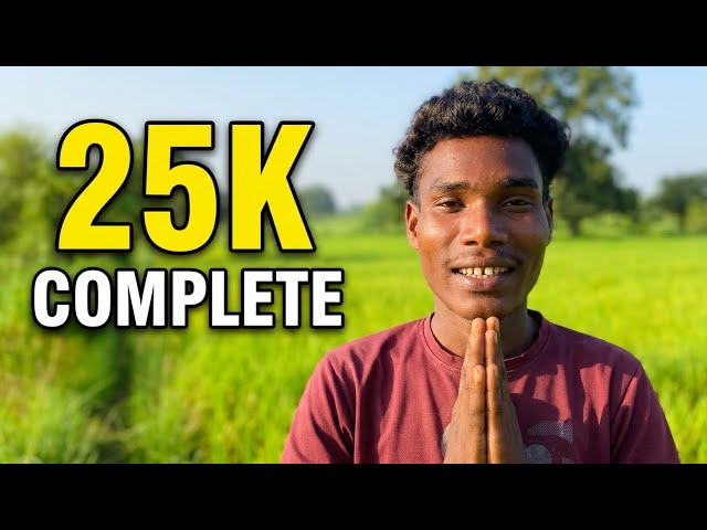 Finally reached 25,000 Subscribers ❤️ | Shiv Bhai Vlogs