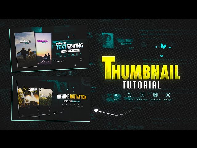 How to Edit Thumbnail Like @Amareditz.. | Thumbnail Tutorial ⚡