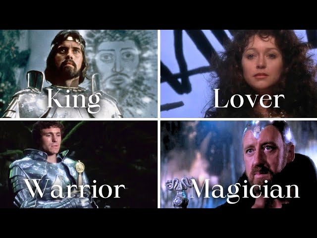 Arthurian myth and the 4 archetypes of the Jungian quaternity