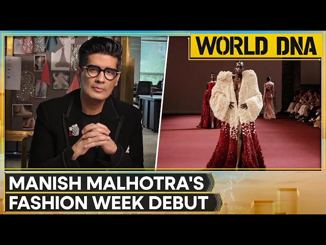 Paris Fashion Week: Manish Malhotra Makes His Paris Haute Couture Debut | World DNA | WION