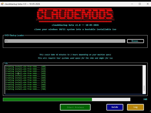 clone your windows 10/10 into a installable iso tutorial