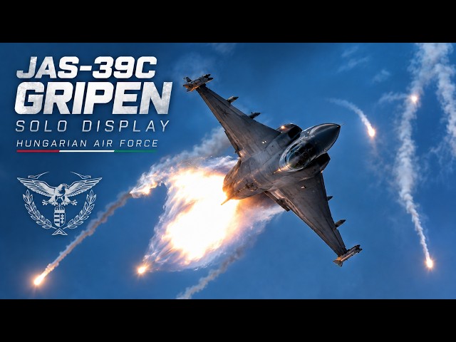 Jas-39C Gripen  Solo Display Hungarian Air Force