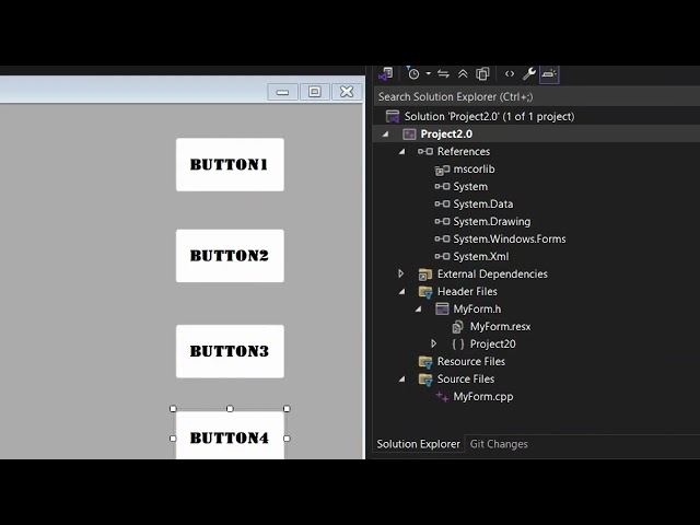 How to Create & Design a WinForms Application in C++ Using Visual Studio