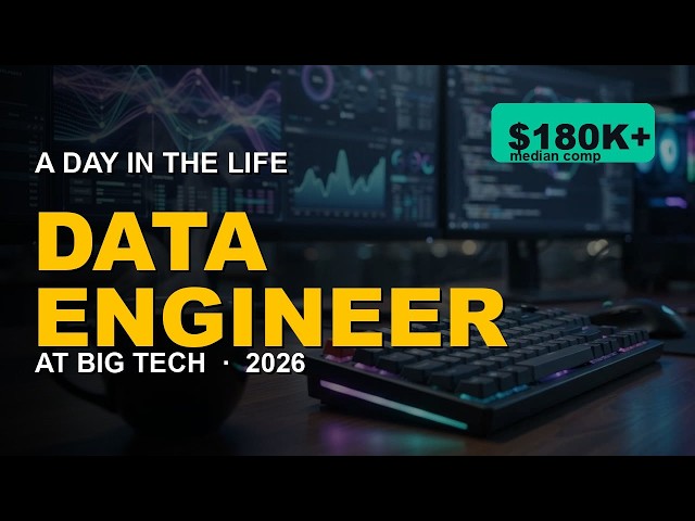A Day in the Life of a Data Engineer at Big Tech (2026)