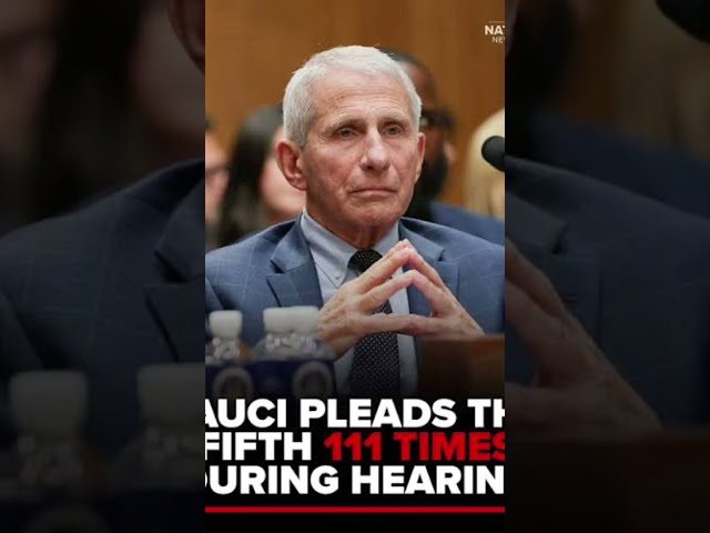 Sickening Fauci.