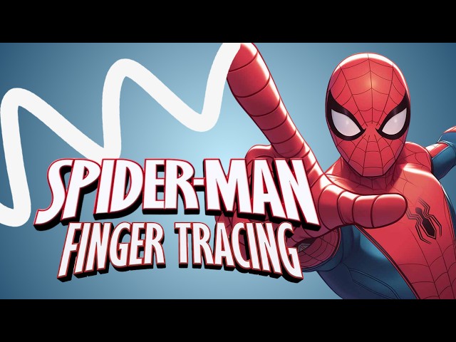 Spider-Man Music Therapy 🕷️ Finger Tracing - Brain Break