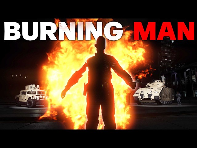 SCP 457 Burns The World.. (GTA RP)