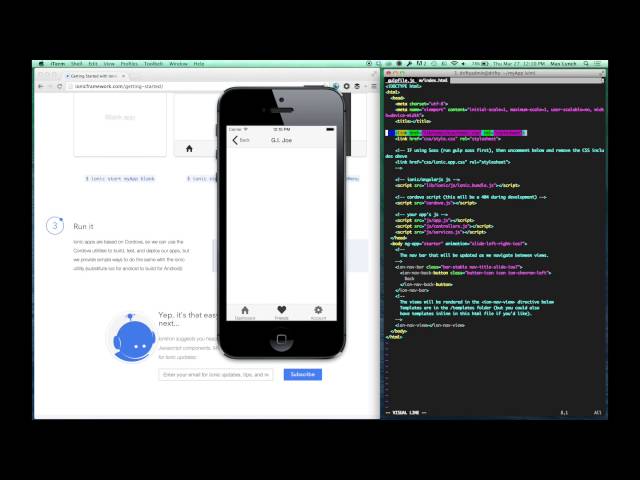 Ionic Crash Course