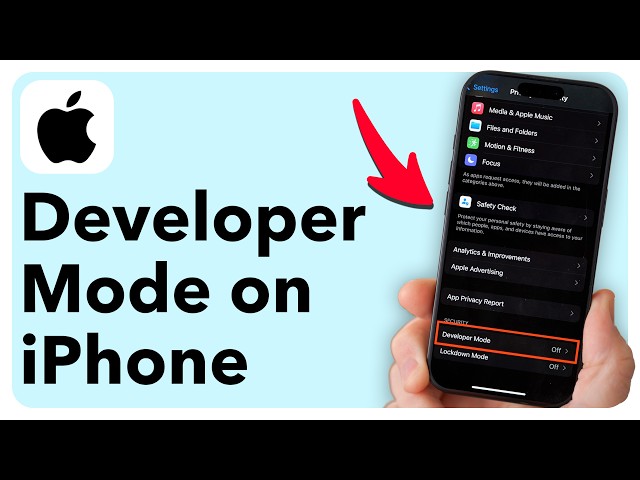 How To Enable Developer Mode On iPhone