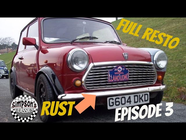 Classic Mini Restoration 1989 Episode 3 - Rusty Subframe