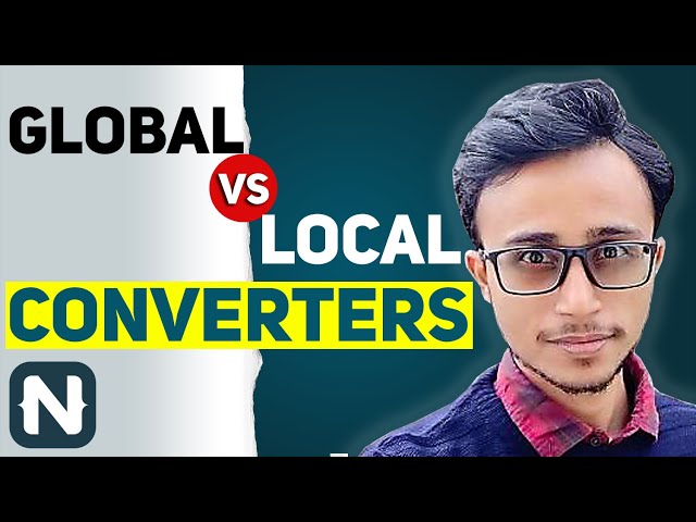Global vs. Local Converters in NativeScript Core