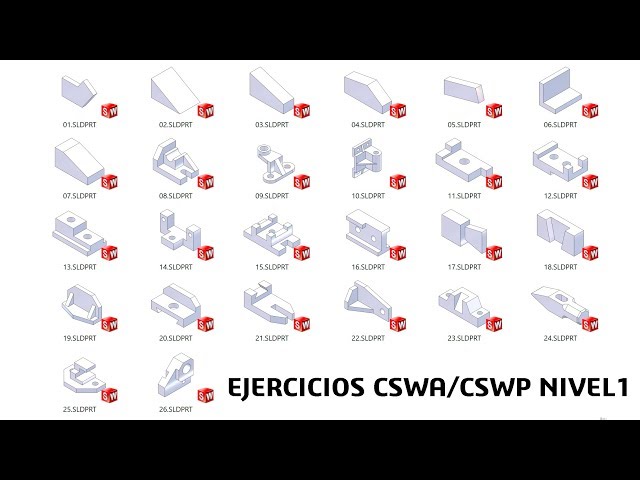 Ejercicios Certificación SolidWorks CSWA y CSWP - N1