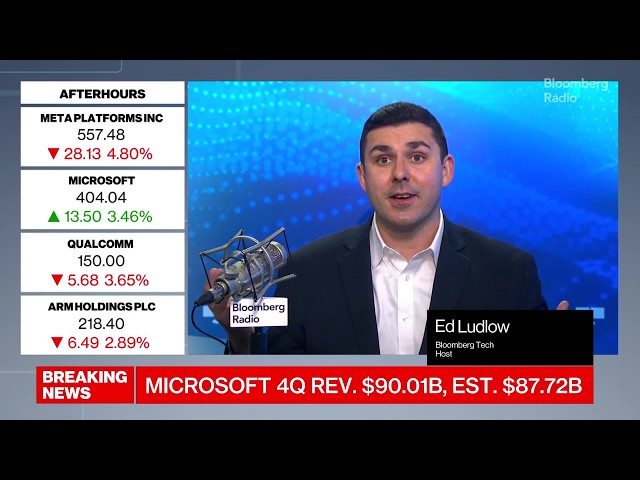 Microsoft’s Cloud Accelerates to Fastest Growth Since 2022