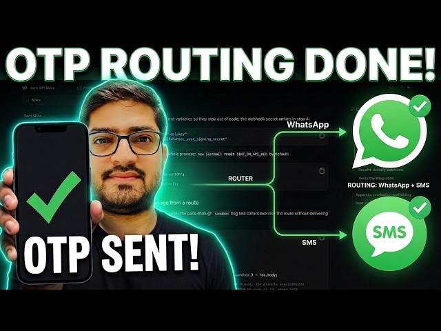 Build a Secure User Onboarding System with Node.js, Express & Sent | OTP & Webhooks