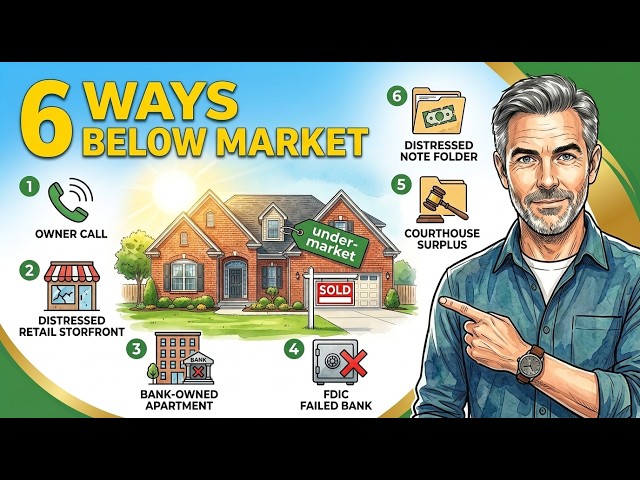 6 Ways Investors Buy Distressed Property Under Market in 2026