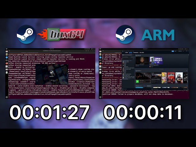 Steam's ARM Client For Linux is FAST!