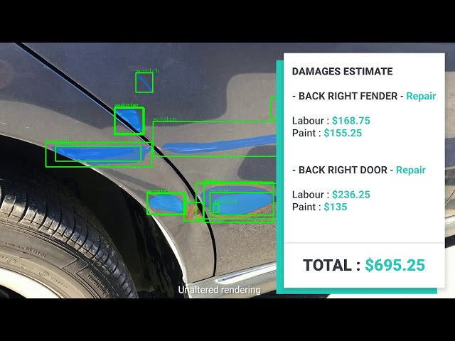 WEPROOV - Artificial intelligence, from vehicle parts & damages detection to cost repair estimate.