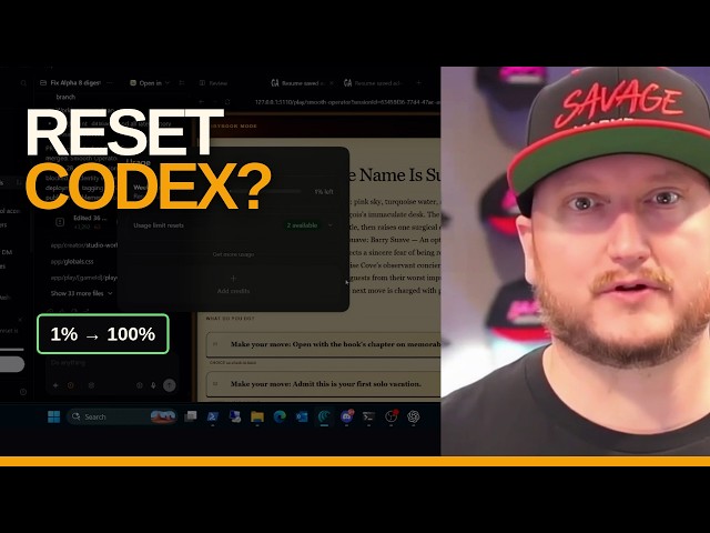Codex Usage Limit Hit? This Hidden Reset Gets You Back to 100%