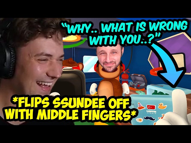 Crainer FLIPS OFF SSundee By SHOWING Him the MIDDLE FINGERS!