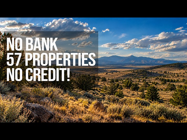 Affordable Land For Sale: 57 Properties with Owner Financing & $0 Down