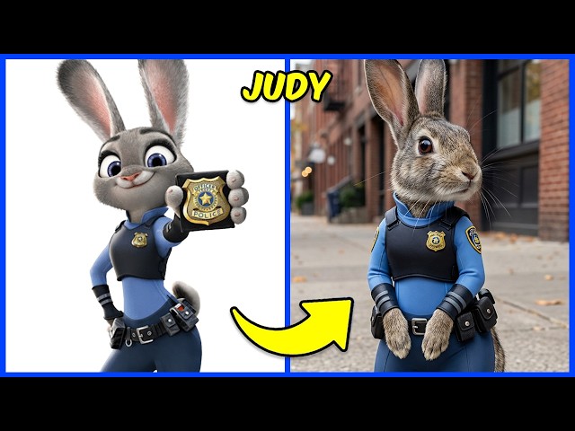 How Zootopia 2 Characters Look In Real Life 🦊 + Guess Zootopia 2 Characters by Their Voice 🔊😍🐰