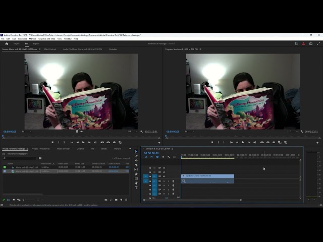Applying a Timecode to Reference Footage Tutorial