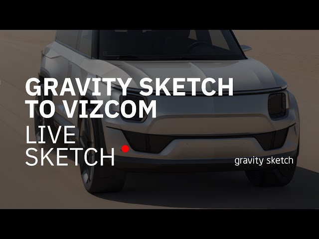 Gravity Sketch to Vizcom with Žofia Babčanová - Live Sketch