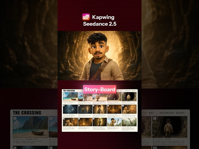 You can now Turn a Storyboard Into a Video in Minutes with Seedance 2.5