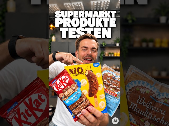 Ich teste interessante Supermarktprodukte 🤯🤤